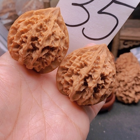 吊坠桃核43全品龙鳞宝相花