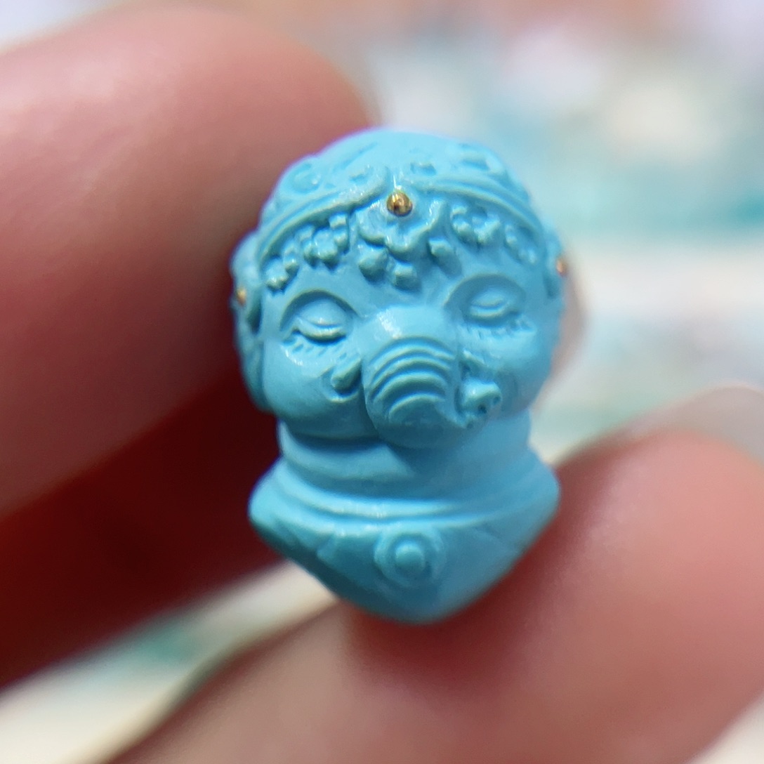 绿松石珠宝奇石未镶嵌