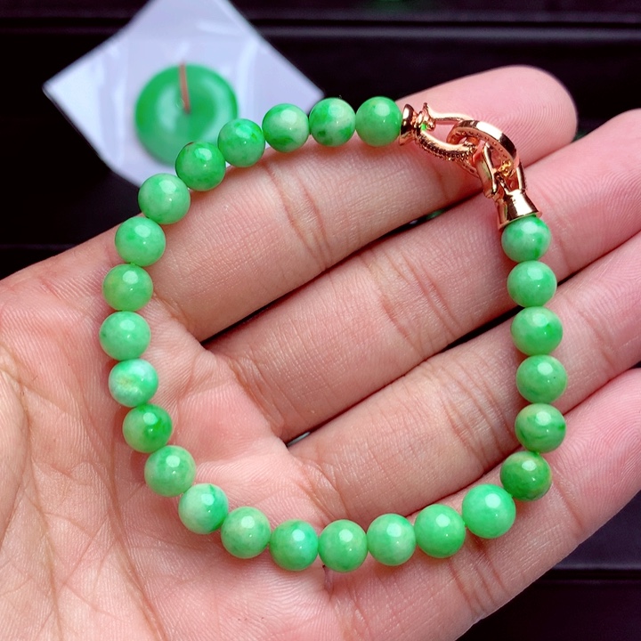 翡翠未镶嵌手串手串
