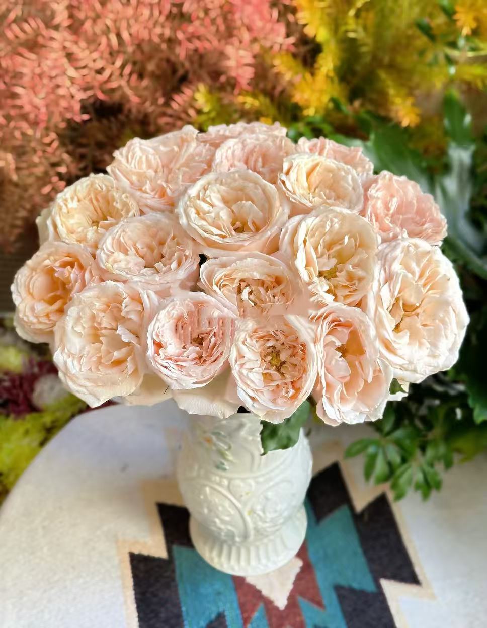 【陌上花开】橘子蛋挞-稀有单头玫瑰（收到请带包装醒花）