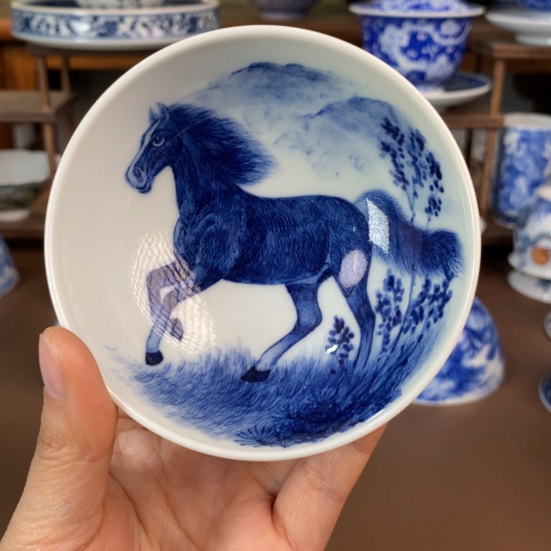 景德镇陶瓷手工手绘