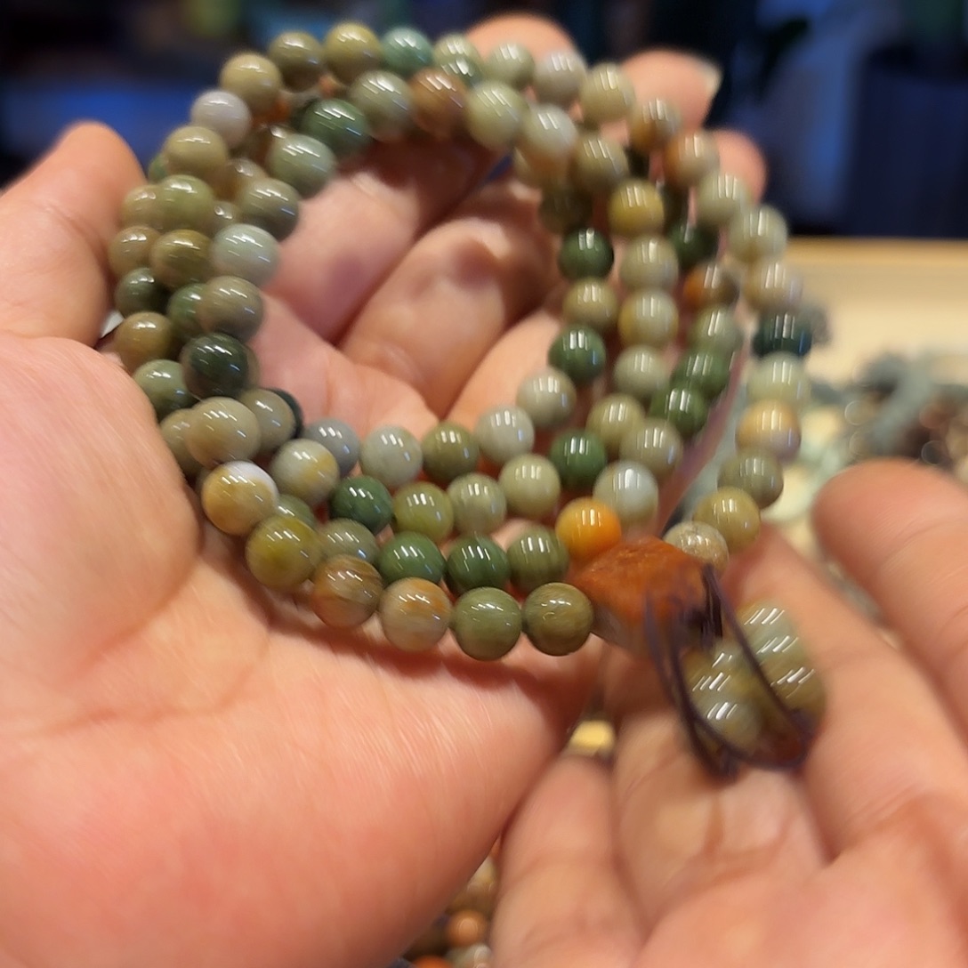 翡翠未镶嵌颈饰原创