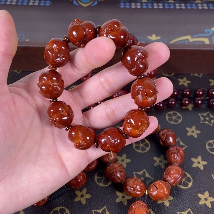 橄榄核手串/手链王*看百态