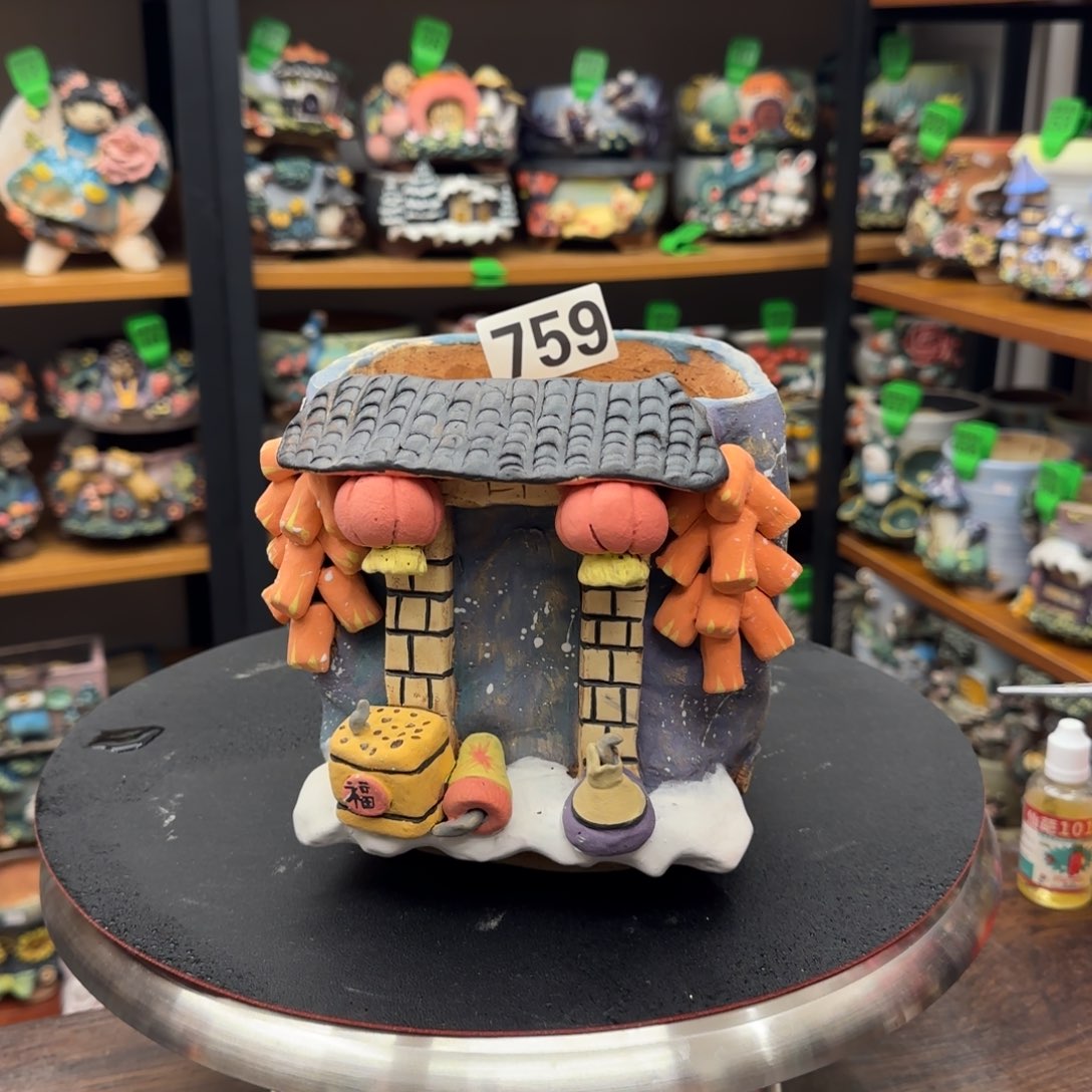 【闪购商品】陶瓷粗陶手捏