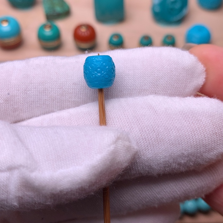 绿松石云纹8未镶嵌