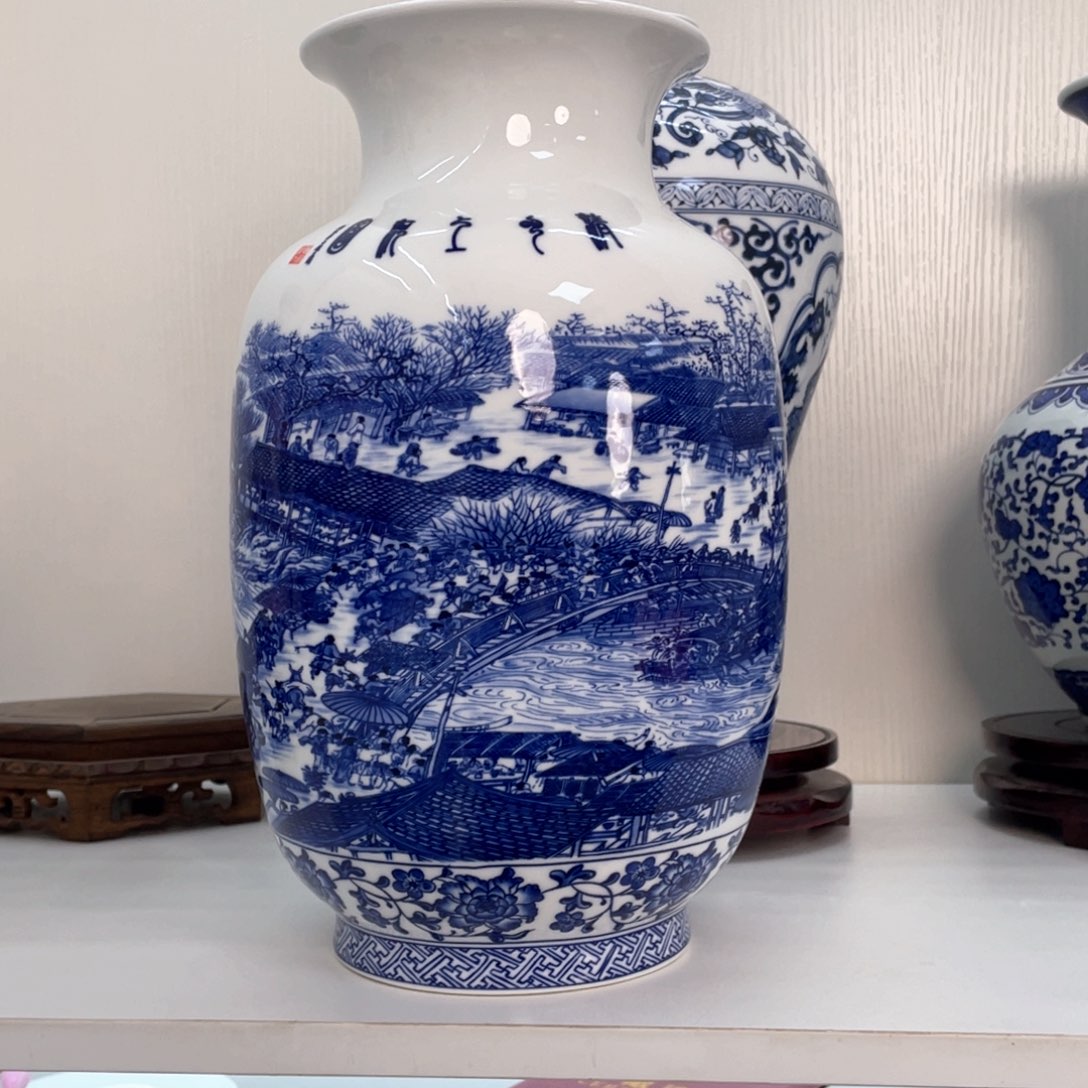 摆件景德镇陶瓷现代工艺品摆件