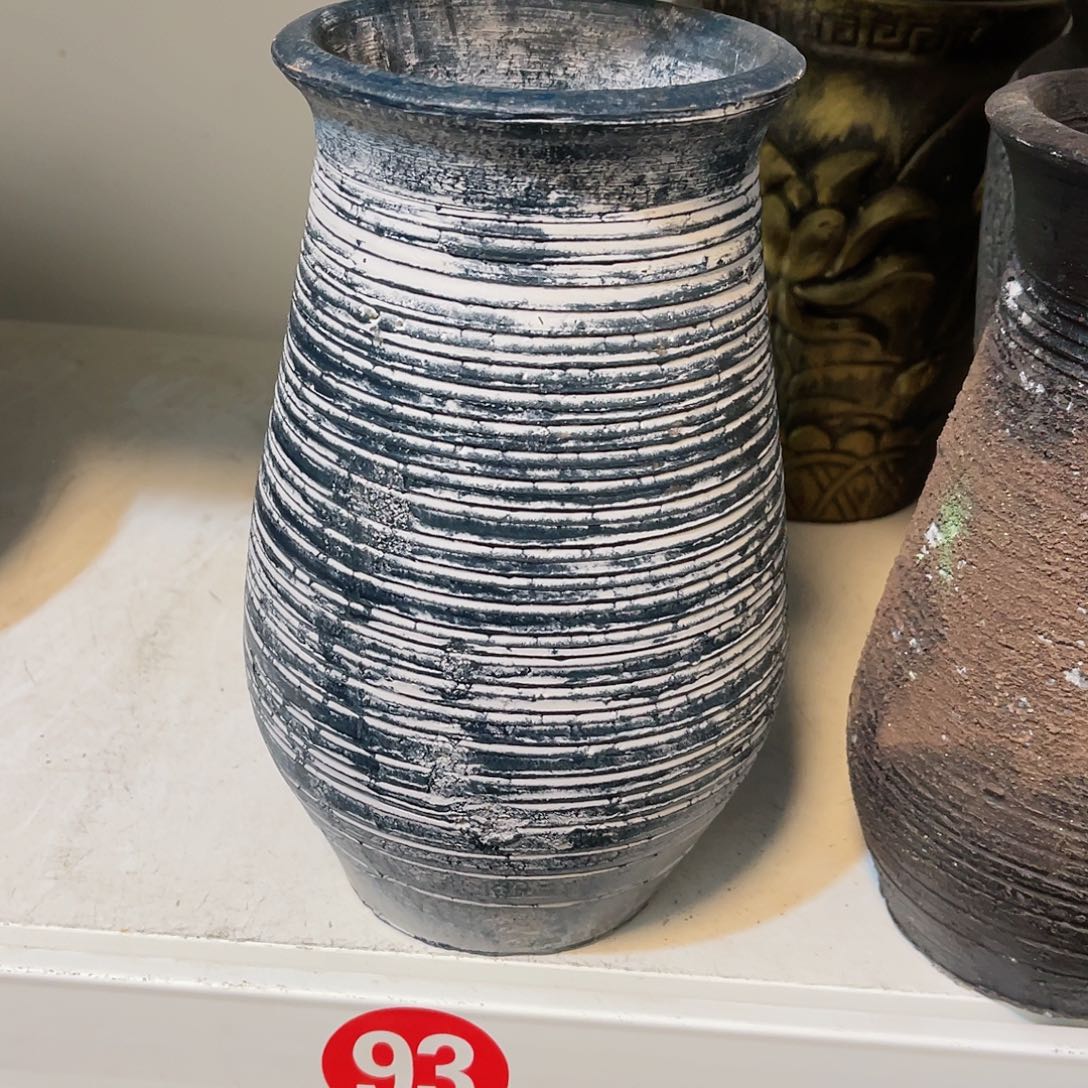 红陶无孔口径10高度23