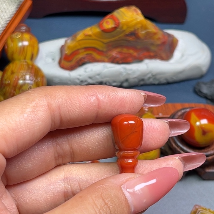 玛瑙/玉髓未镶嵌颈饰