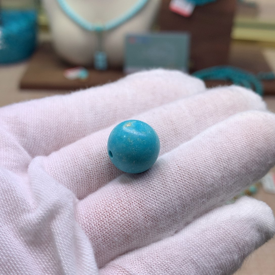 绿松石未镶嵌配饰暗**波