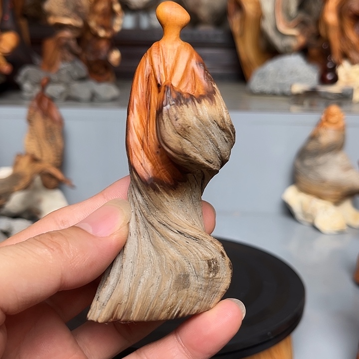 柏木（崖柏）崖柏无相摆件原皮