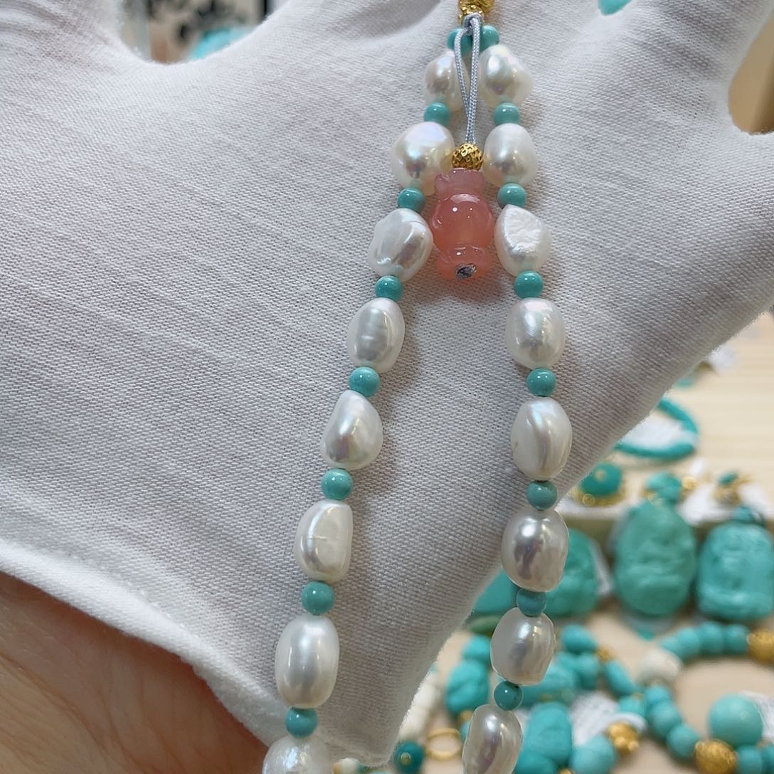 绿松石珠宝奇石未镶嵌