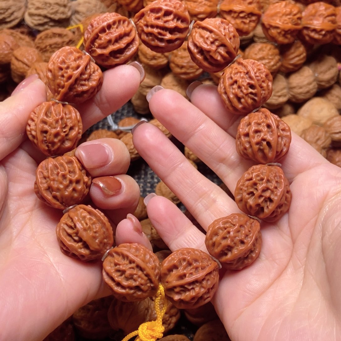 爱***夏桃核吊坠小京八棱