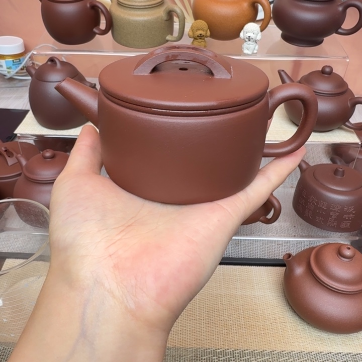 .***.紫砂茶壶汉瓦200cc
