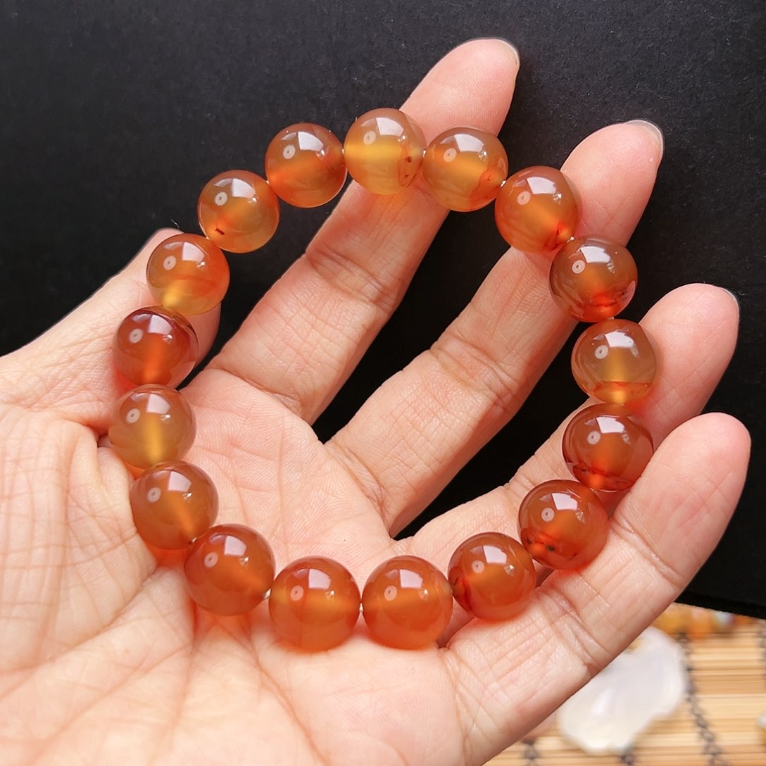 未镶嵌玛瑙/玉髓珠宝半成品虹*