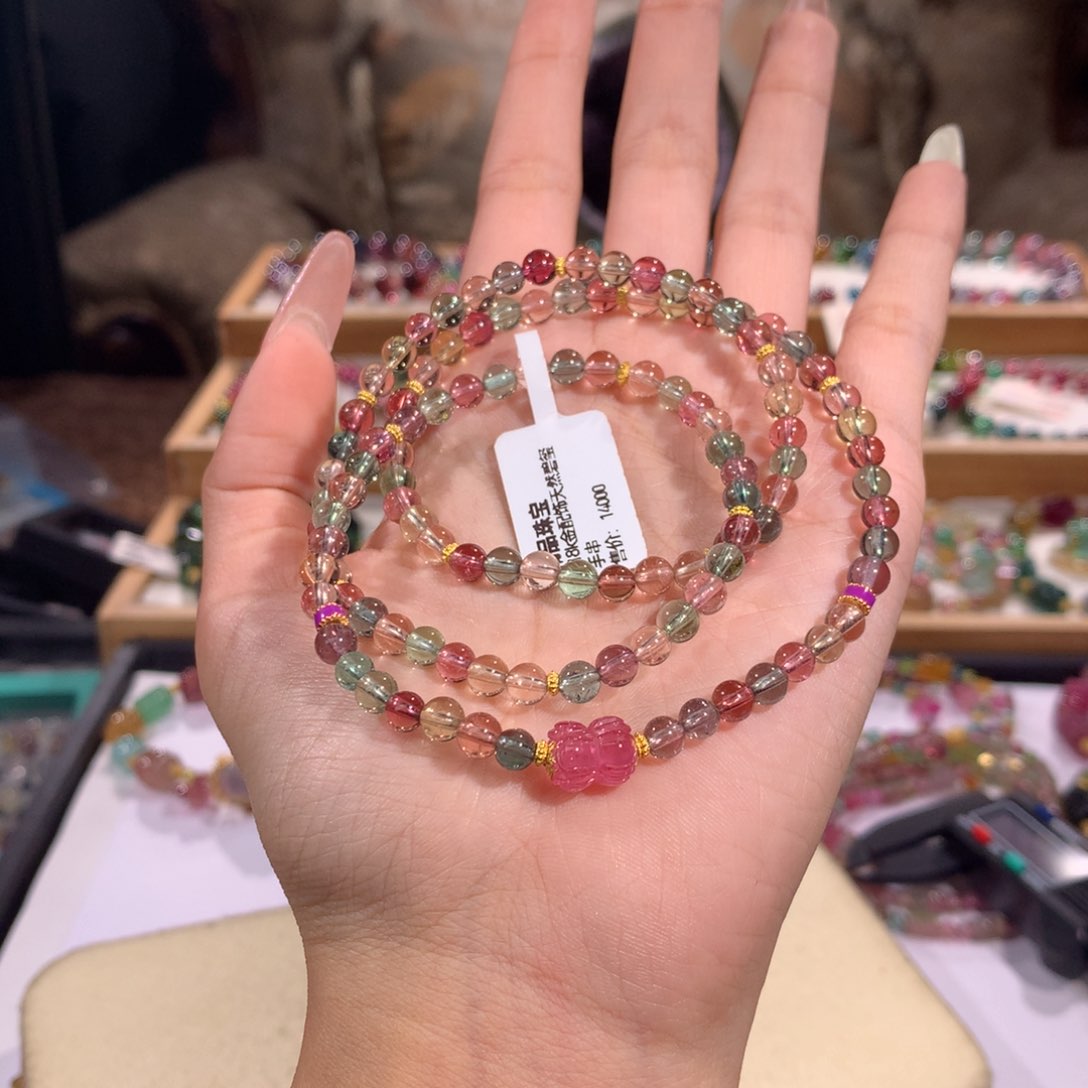 未镶嵌多样性发货其一碧玺