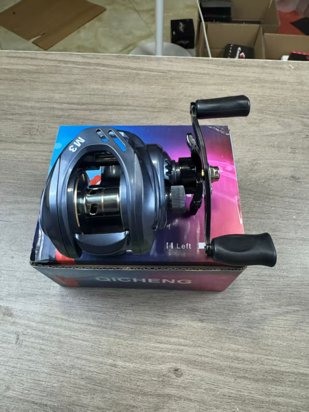 超远投水滴轮卸力警报防炸线打黑桥筏翘嘴路亚渔轮