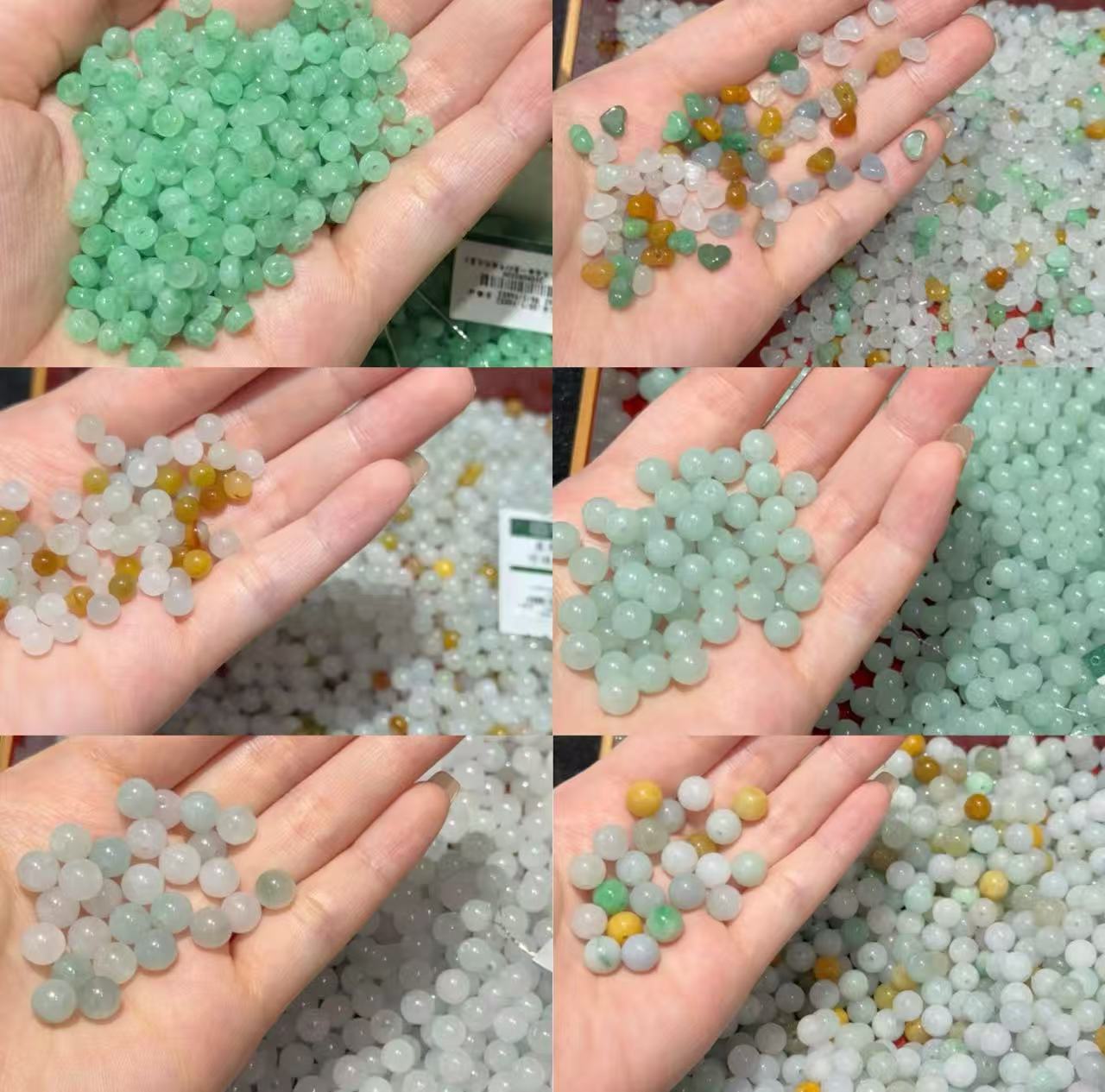 A货无镶嵌散珠发其一（DIY链接）