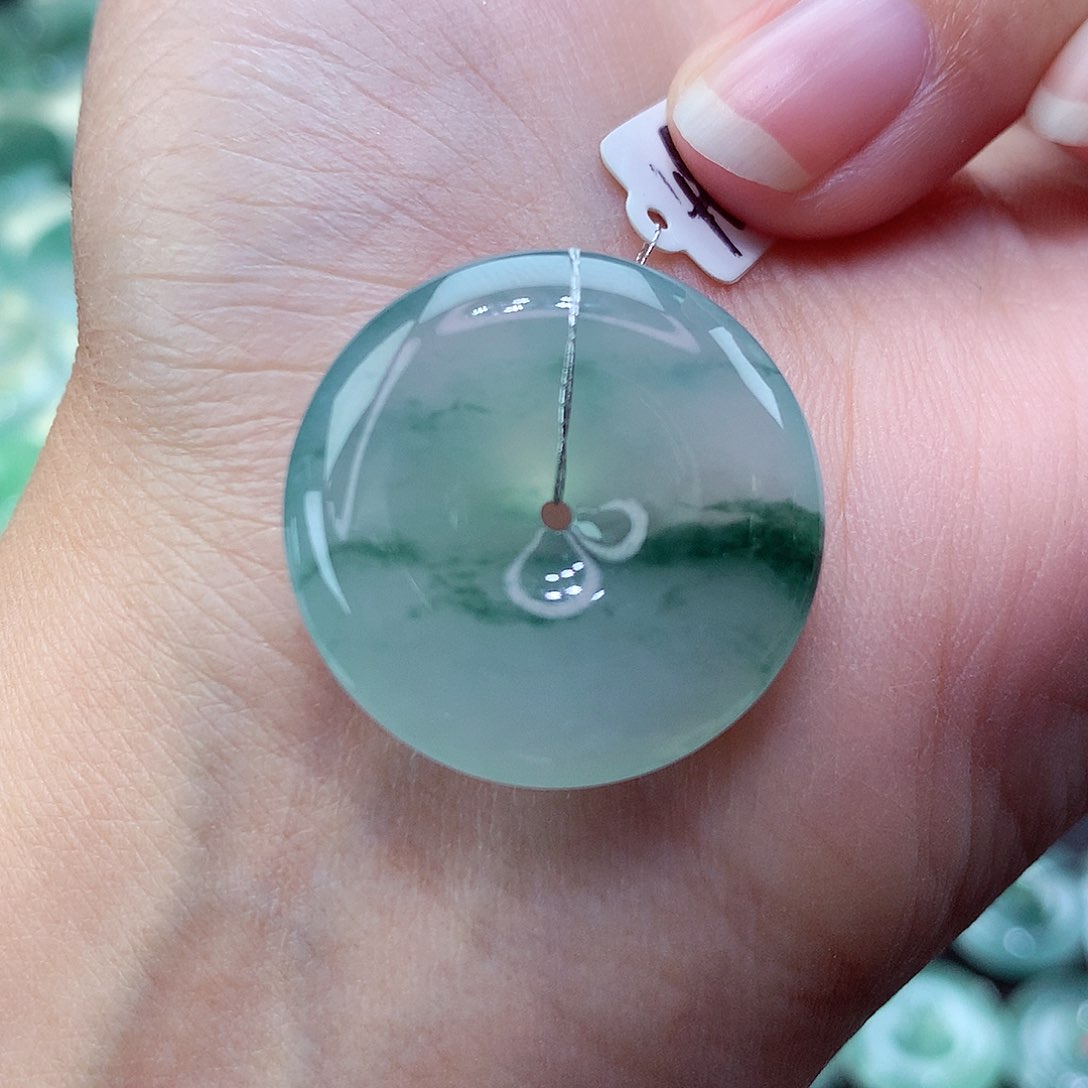 翡翠颈饰未镶嵌60尺寸25.4-6.0