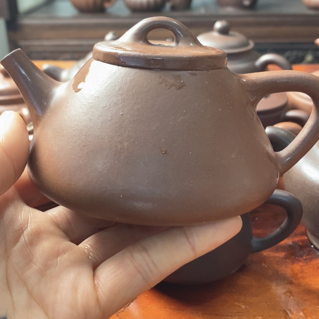 陈***姨茶壶紫砂原矿紫砂壶