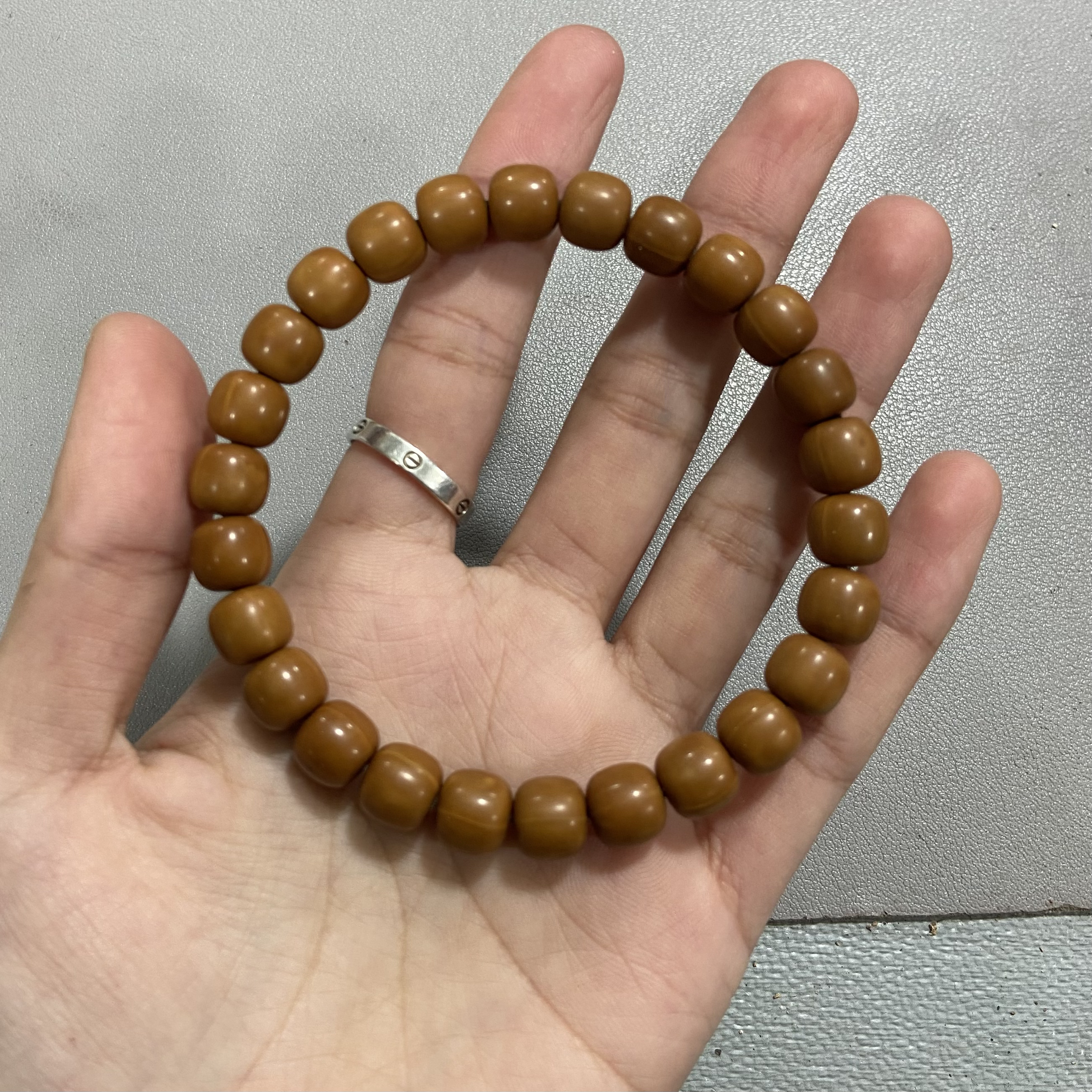 A422龙炎精工小猴头卡0.9单圈手串