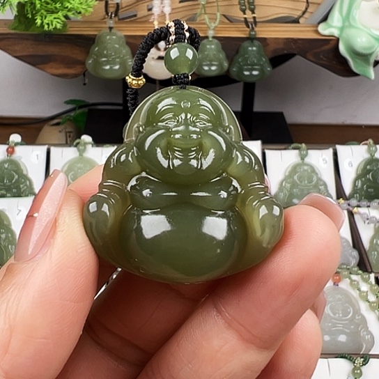 和田玉吊坠(赠链)未镶嵌