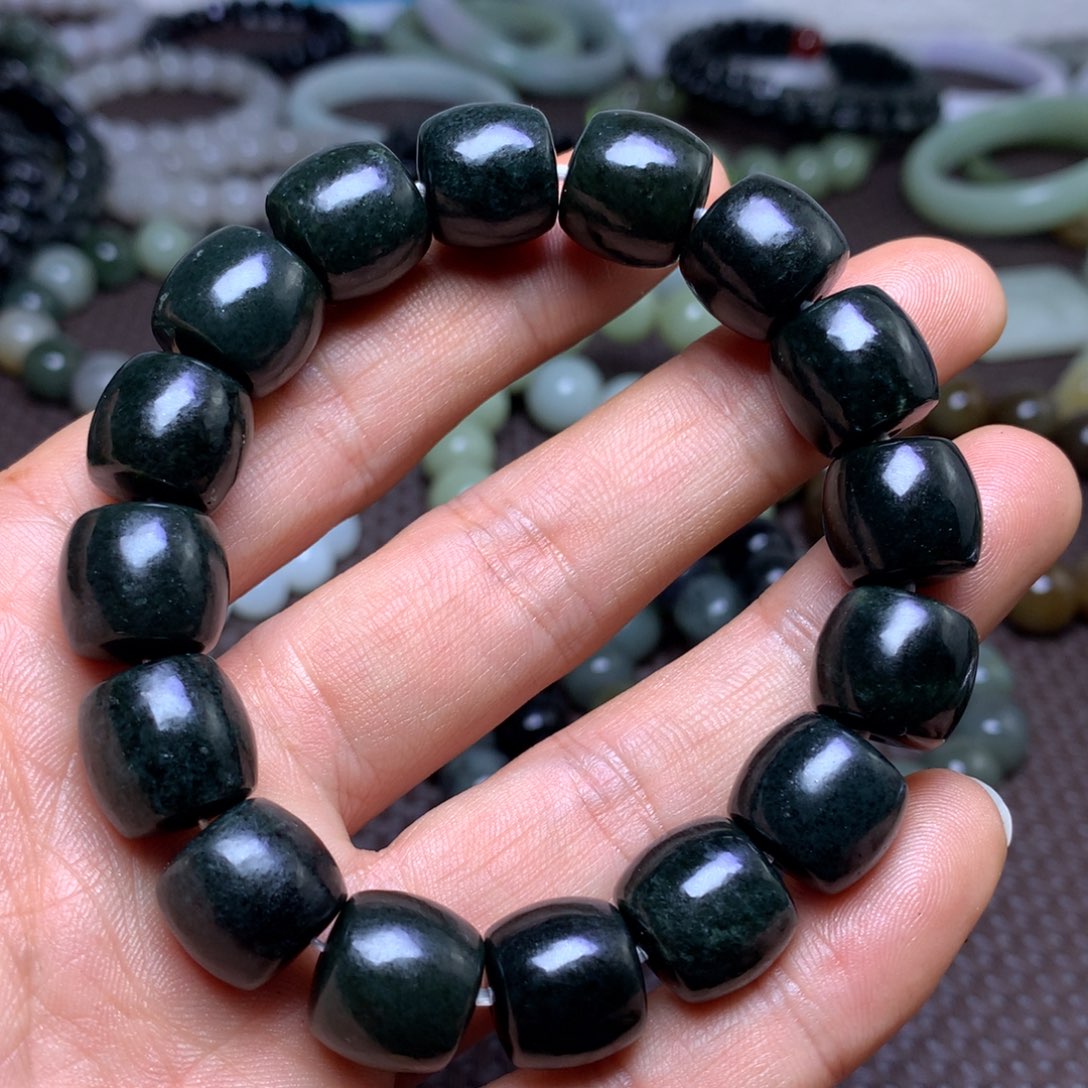 未镶嵌手串和田玉