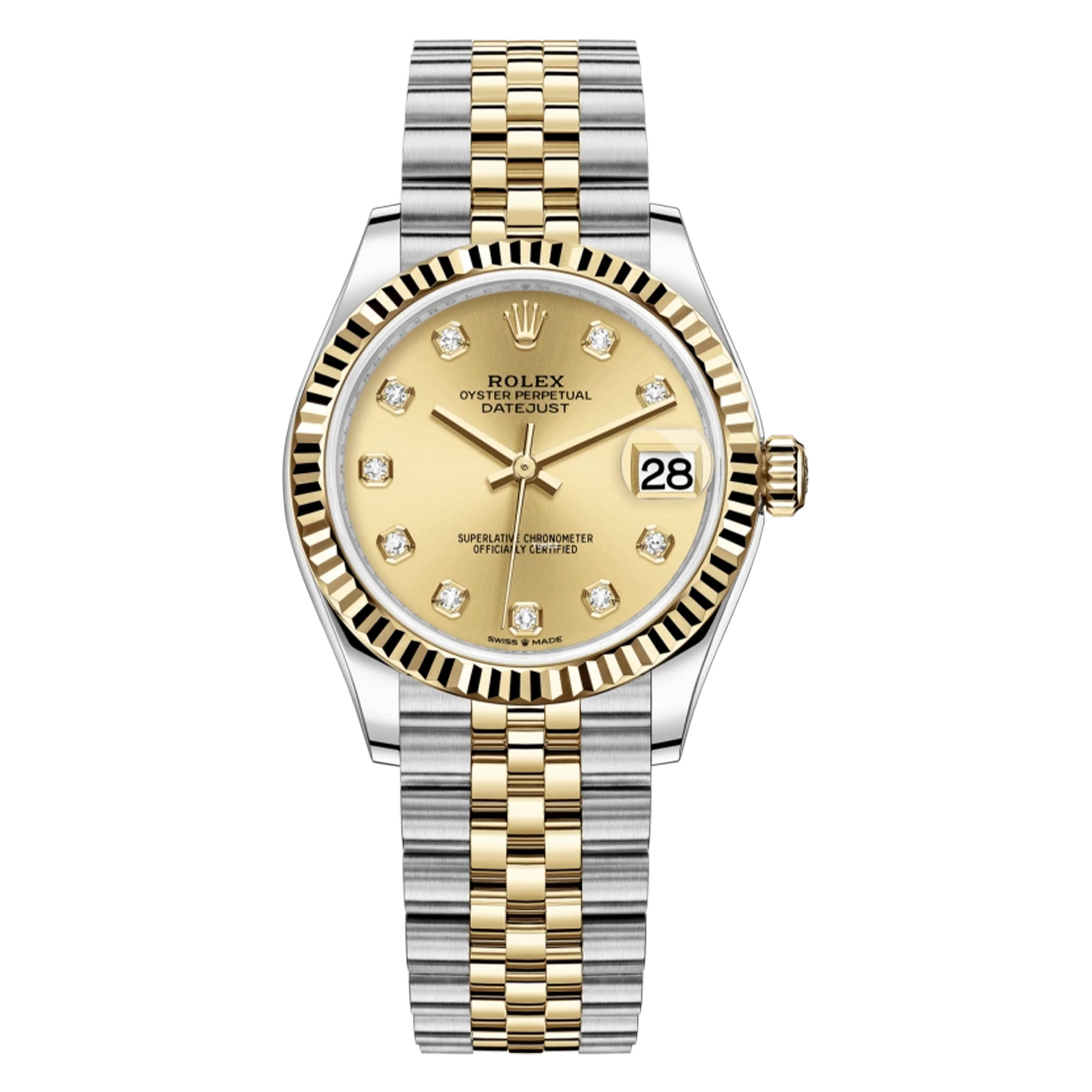 未使用 Rolex/劳力士 /278273间金金钻/31mm