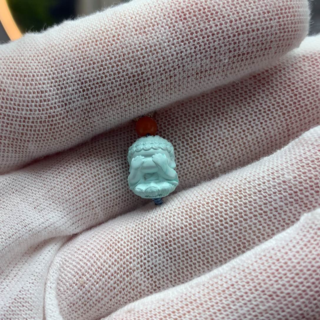 绿松石挂件未镶嵌