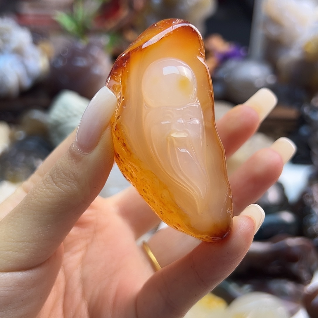 玛瑙/玉髓未镶嵌颈饰