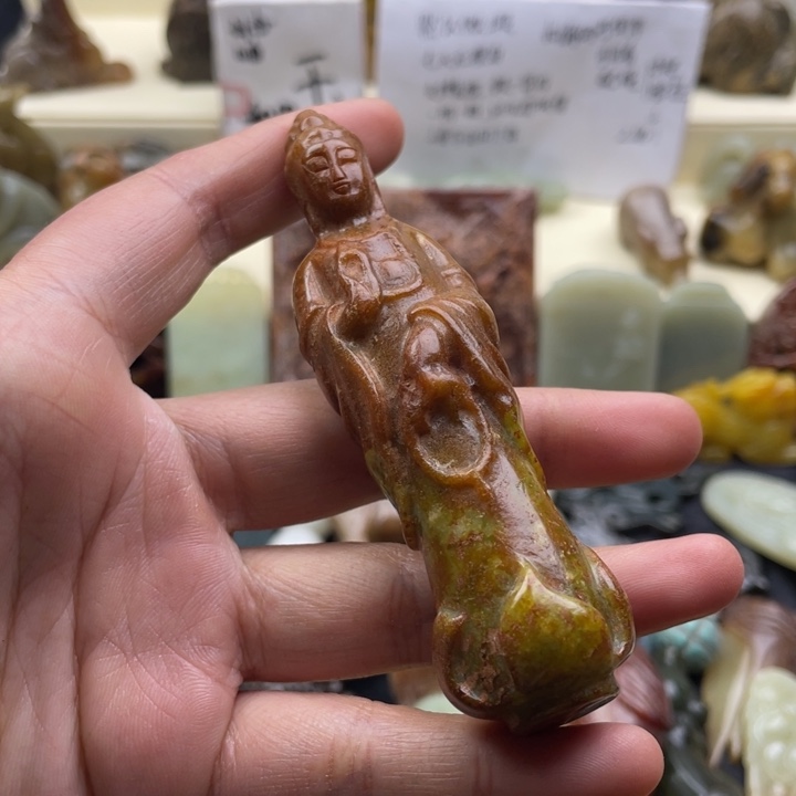 蛇纹石玉颈饰未镶嵌287