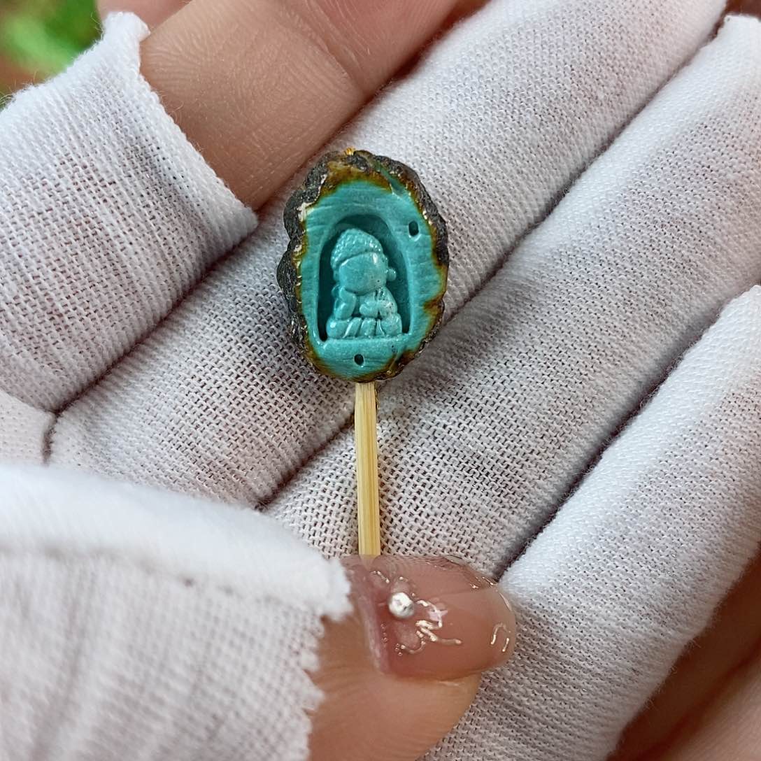 绿松石珠宝奇石未镶嵌