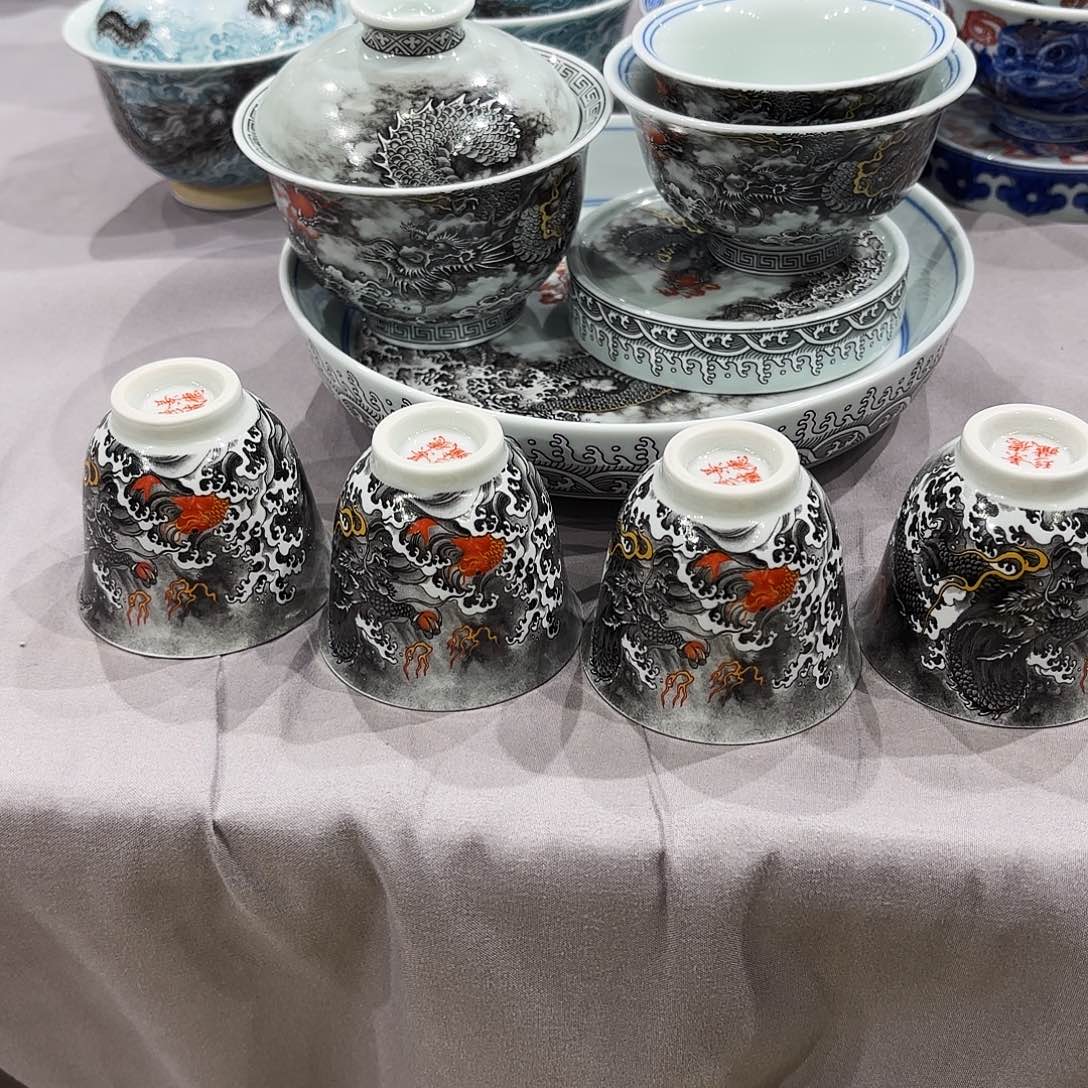 瓷片景德镇瓷器展和