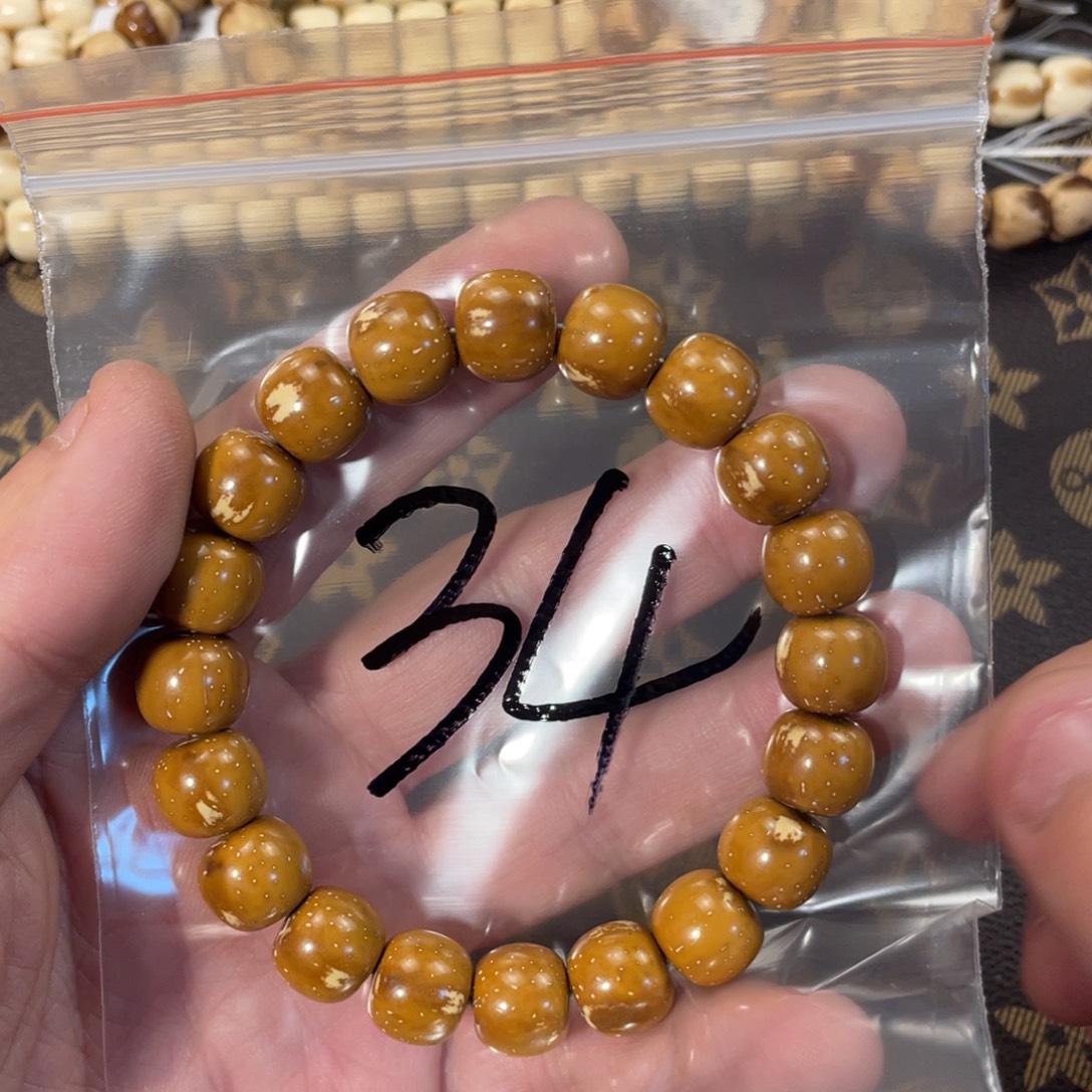 手串紫金鼠1.2实心老型34