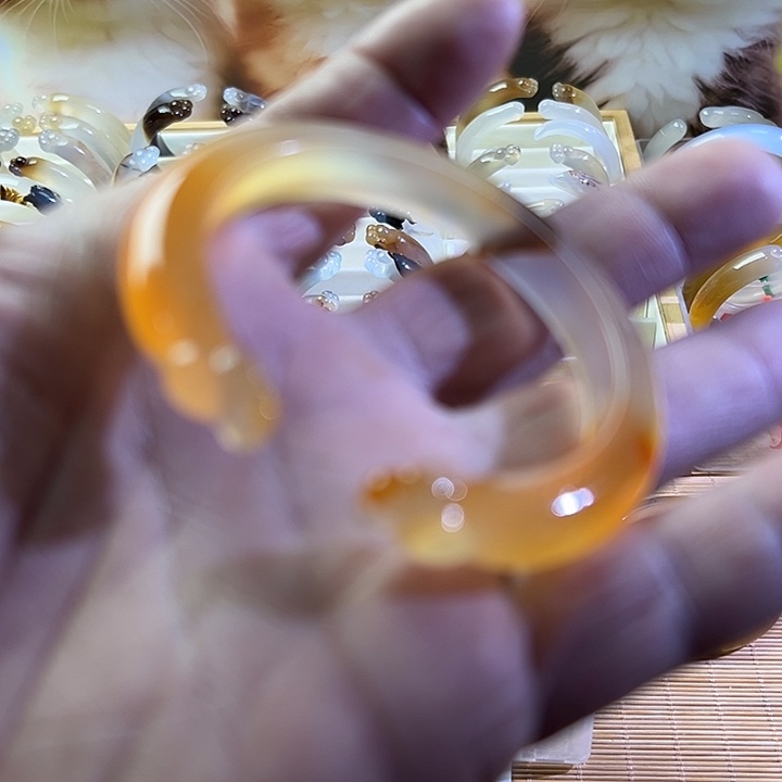 玛瑙/玉髓合金手镯