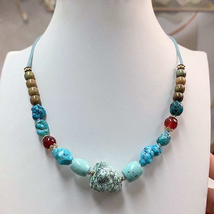 绿松石珠宝奇石未镶嵌