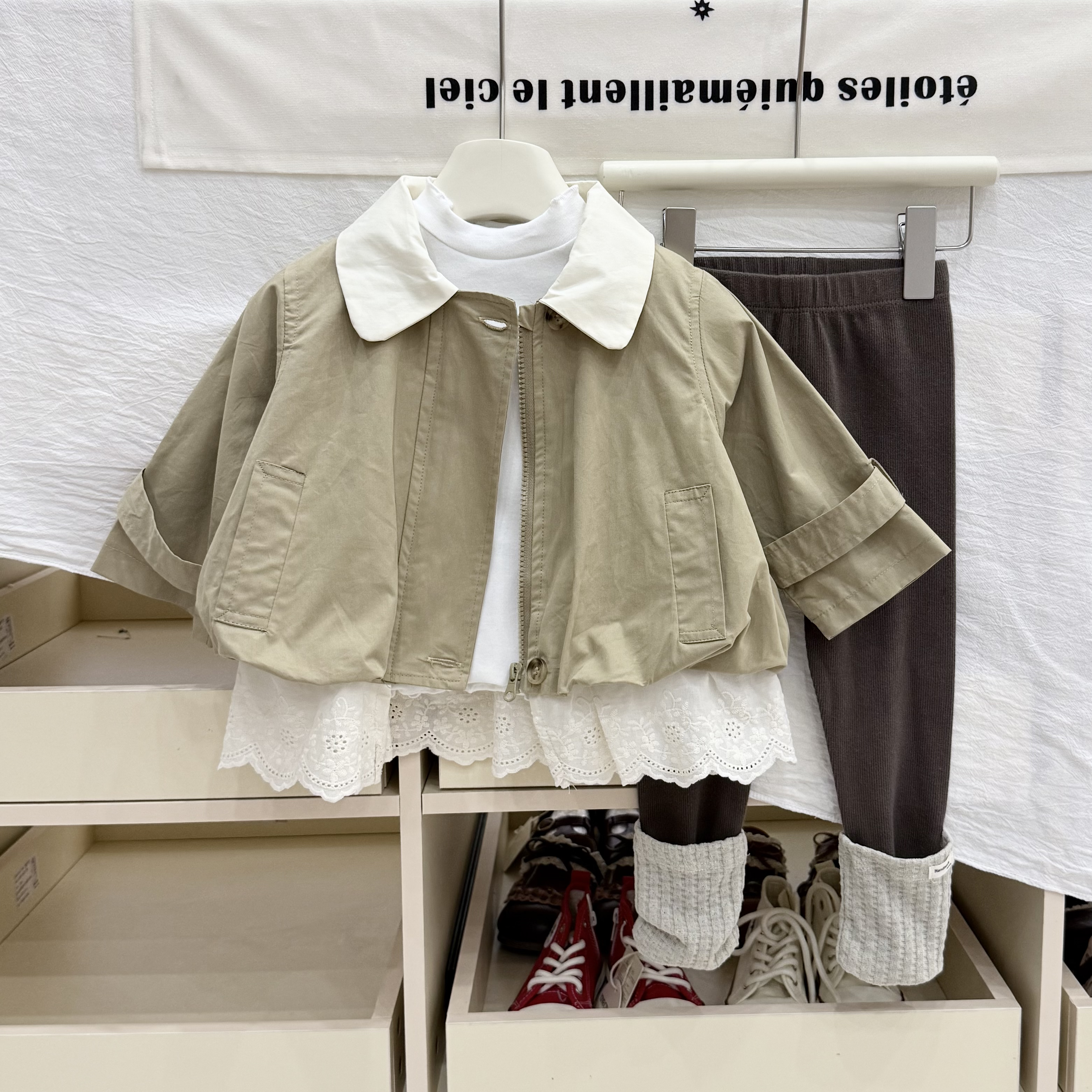 女童秋装套装2025新款韩版童装韩系穿搭女宝宝春秋两件套ZH3922