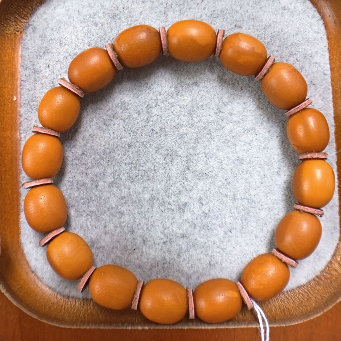 蜜蜡手串未镶嵌蜜蜡手串