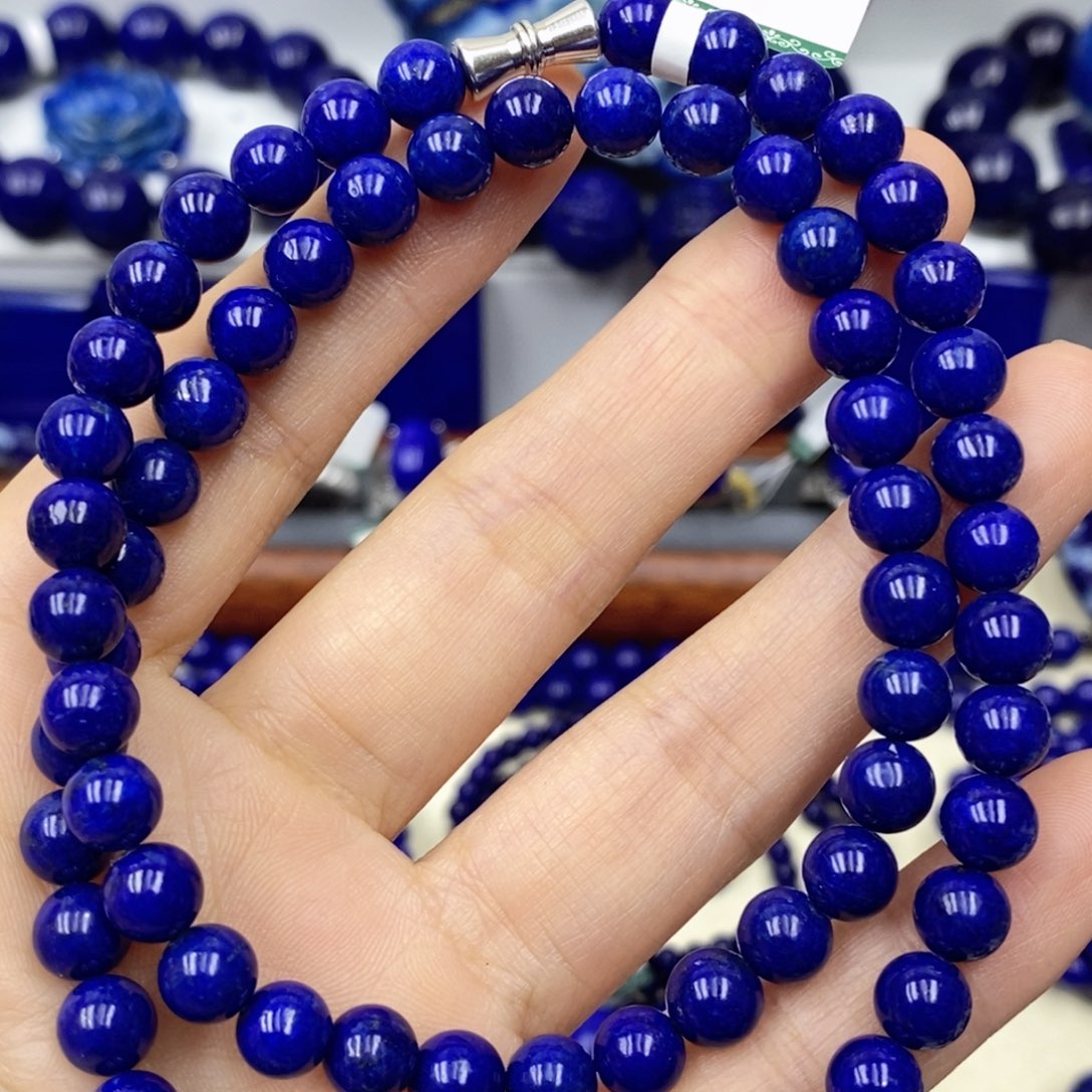 青金石颈饰未镶嵌