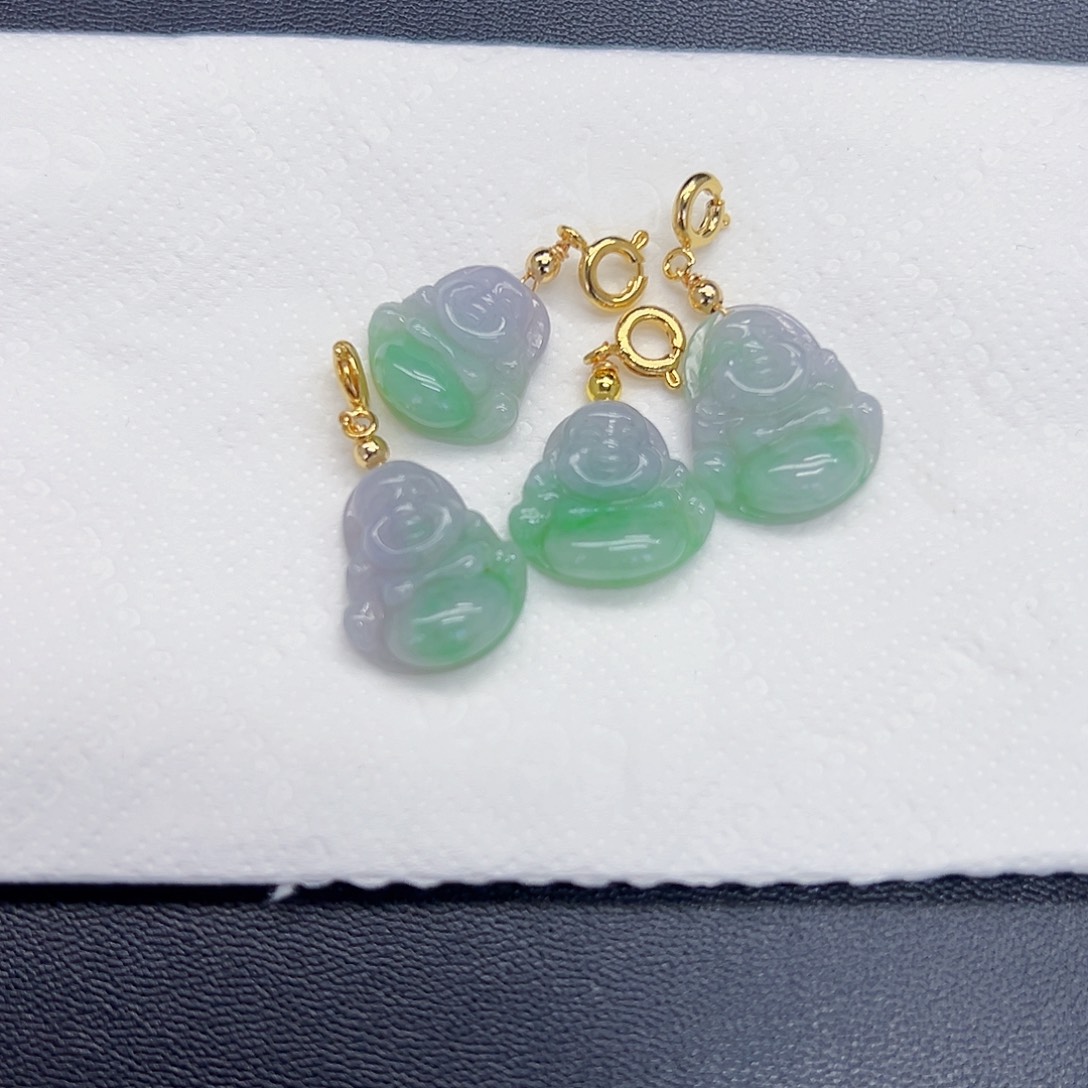 翡翠颈饰未镶嵌天然缅料A货一件