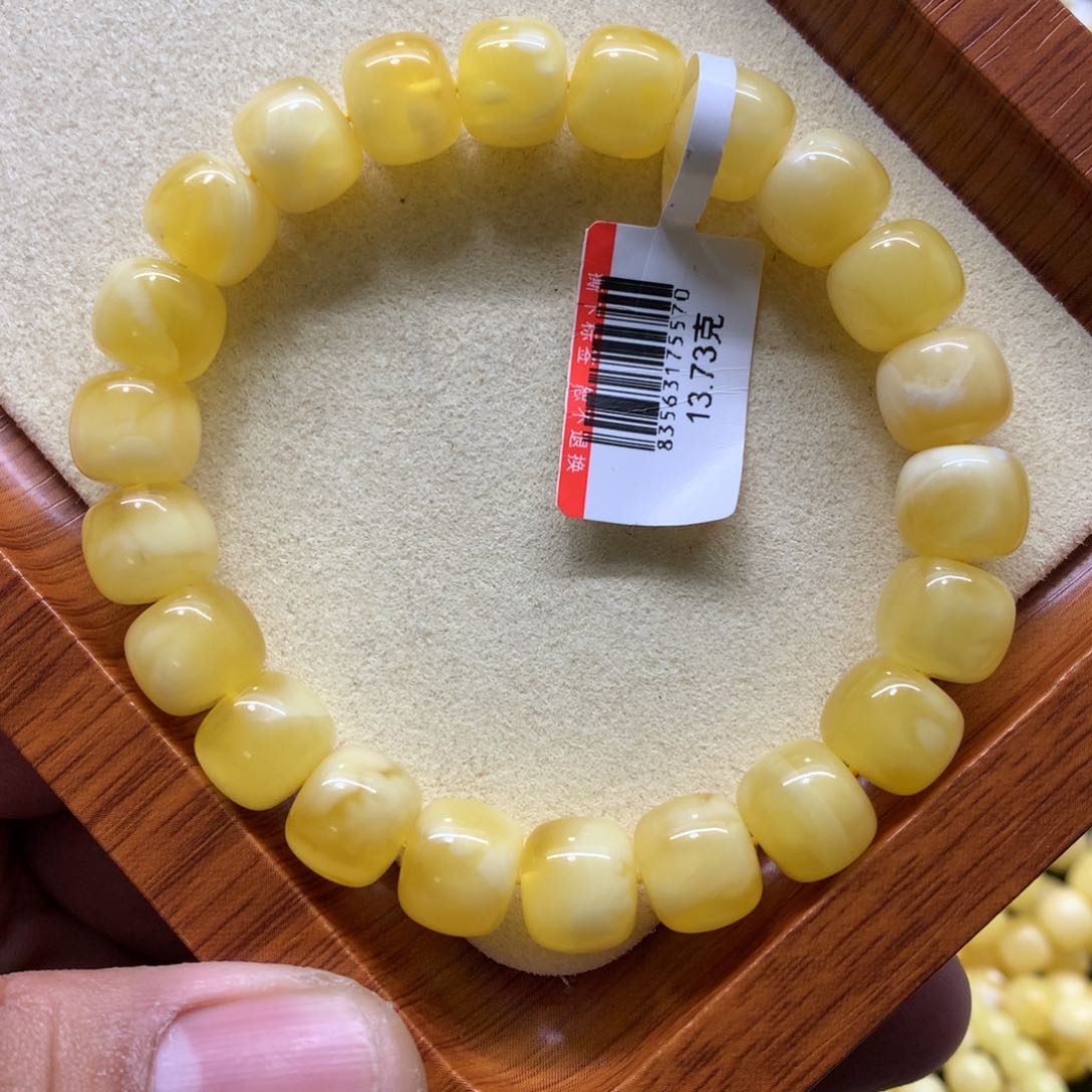 蜜蜡手链未镶嵌蜜蜡