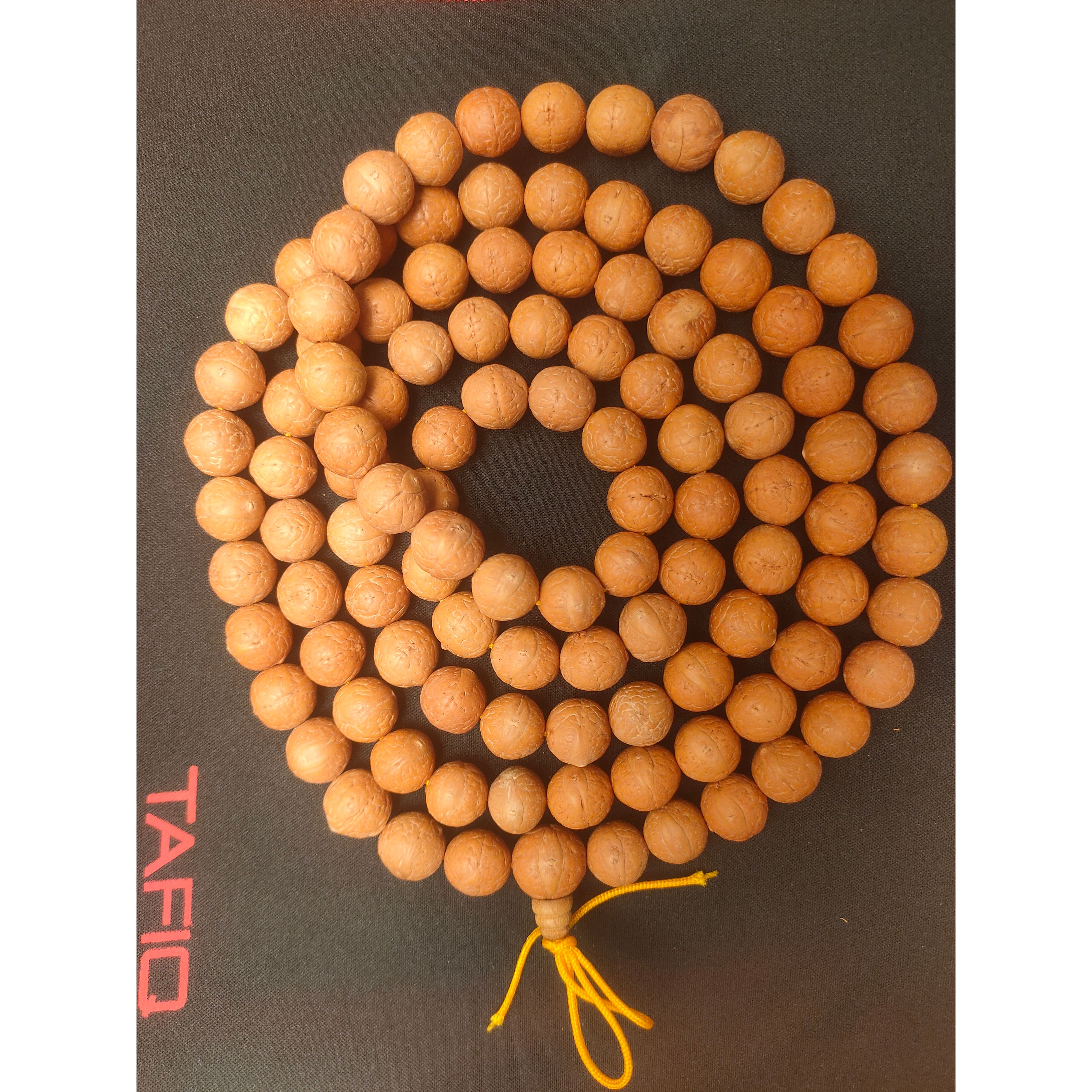 凤眼菩提108*1.4尼泊尔凤眼菩提子脖挂