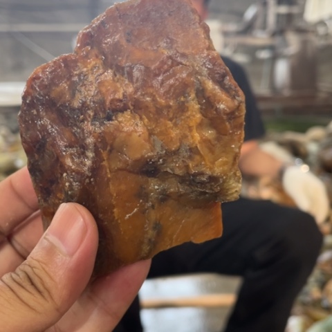 【闪购商品】蛇纹石玉未镶嵌珠宝半成品幸***7