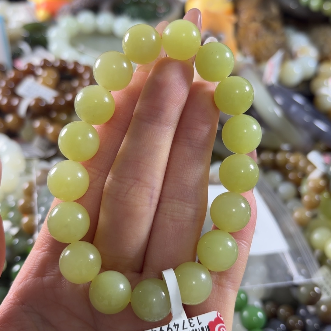 和田玉未镶嵌手链67