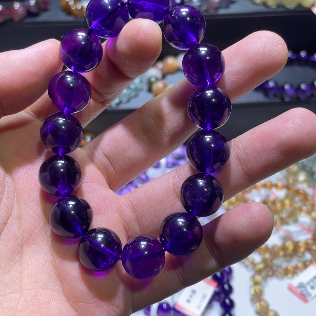 水晶手链未镶嵌紫水晶