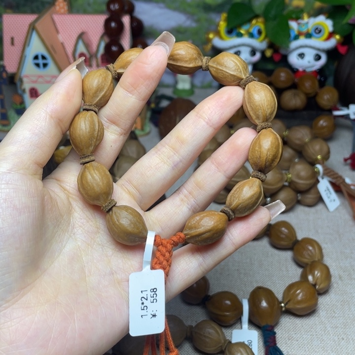 橄榄核手串/手链梅林铁核15.21