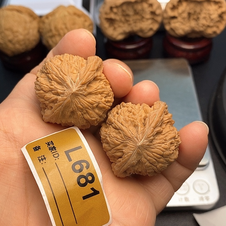吊坠文玩核桃磨盘3.6