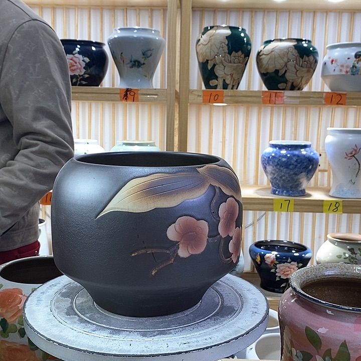 罐陶瓷陶瓷陶瓷观察