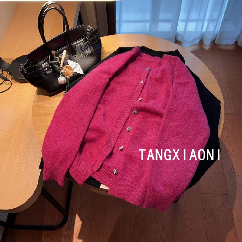 5店 韩系小格纽扣 两色慵懒大冒险潮牌女装