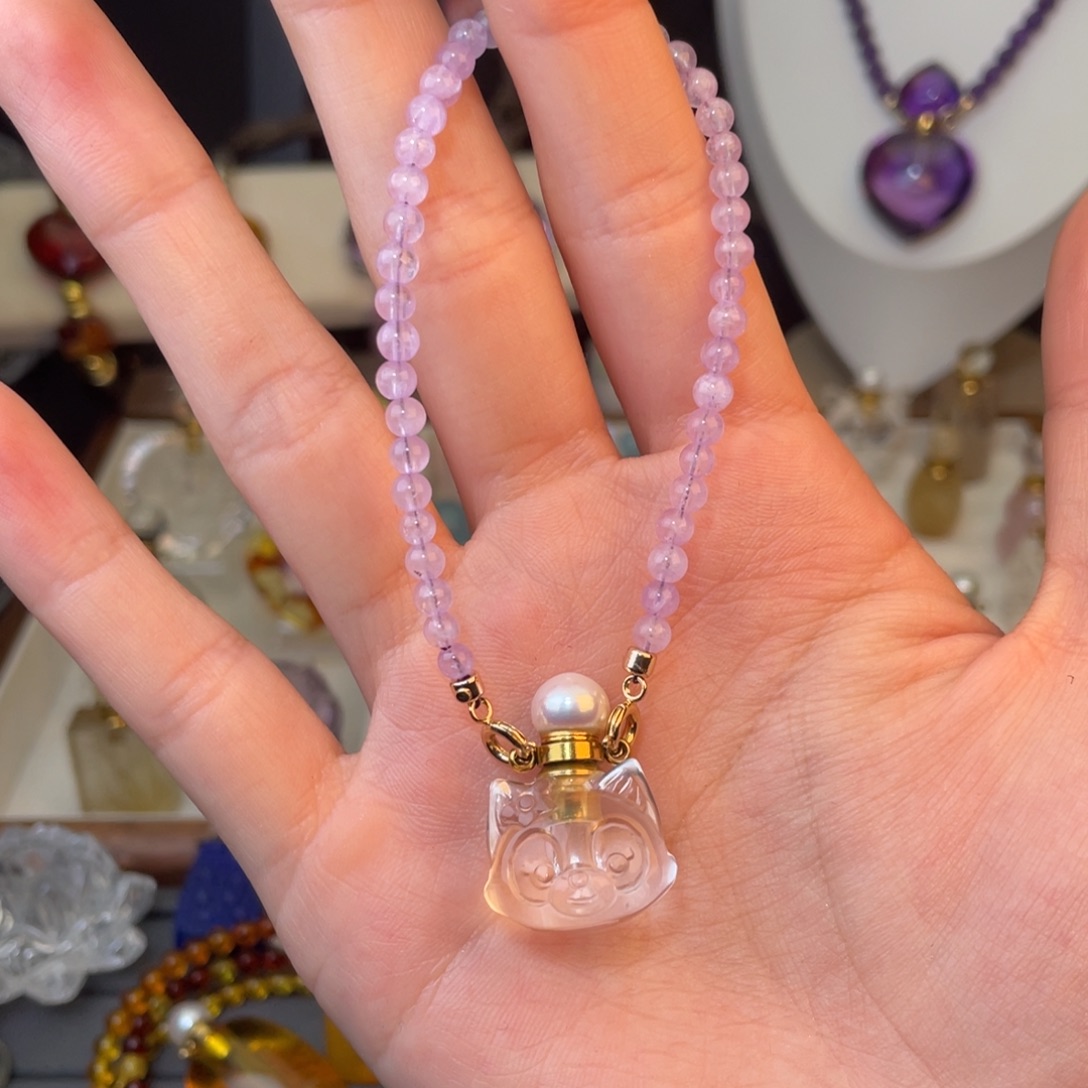 A****未镶嵌颈饰水晶天然水晶吊坠529