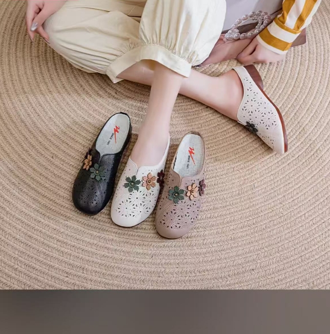 新款透气舒适软底软面时尚百搭高级感小单鞋